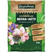 Удобрение сухое Огородник органоминеральное Весна-лето гранулированное 2,5 кг