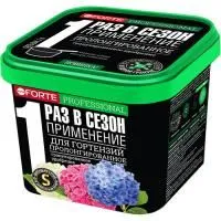 Удобрение Bona Forte гранулир. пролонгир. для гортензий с биодоступным кремнием, ведро 1 л