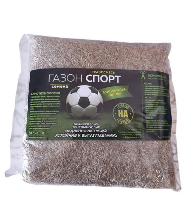 Семена Газона "Газон Спорт", Беларусь, 100 г
