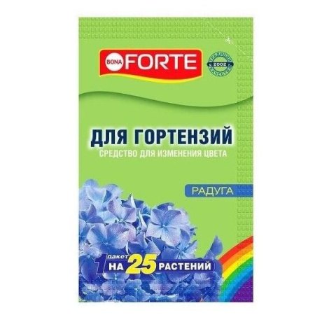 Средство для изменения цвета гортензий "Радуга" Бона Форте 100 г