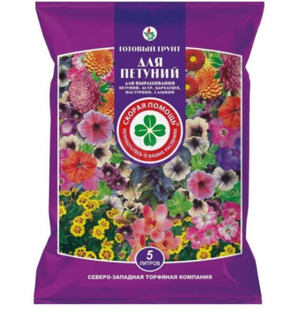 Грунт для Петуний "Скорая помощь" 5 л