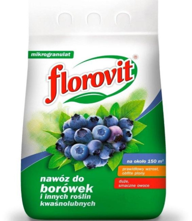 Удобрение Флоровит для голубики (брусники) мешок 1 кг