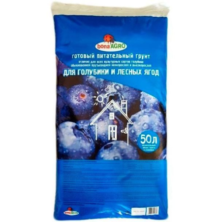 Грунт питательный bonaAGRO для  ГОЛУБИКИ 25 л