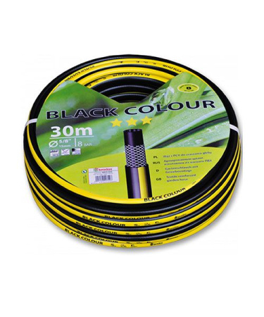 Шланг садовый армир.  BLACK COLOR 1/2 50 м