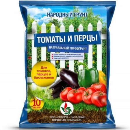 Грунт томат и перец "Народный грунт" 10л